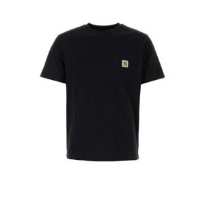 24FW 칼하트 블랙 코튼 S S Pocket T 셔츠 I03043489XX 0 TP563587430