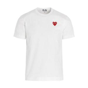 25FW 꼼데가르송 로고 patch t 셔츠 AXT1082 TP565337336