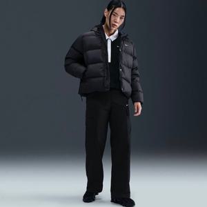 [에이비씨 마트(스포츠)][나이키]메트로 여성 써마 핏 루즈 핏 후드 패딩 재킷 IH0728-010