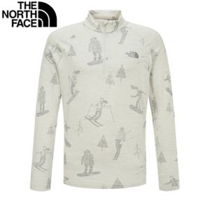 노스페이스 NT7AR69B 남성 베일 긴팔티 집업 스웨터