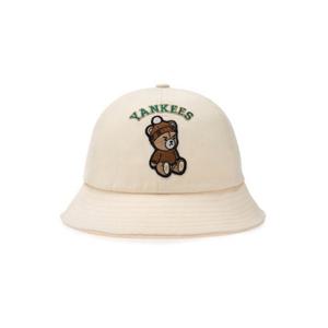 M MLB모자 GQC 7AHTC034N-50CRM 모노베어 원포인트 돔 햇 뉴욕양키스