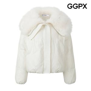 [지지피엑스]퍼 세라 카라 러블리 패딩 점퍼 GPCJP003F