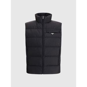 [PRADA] 라프리마 남성 수트 베스트 자켓 SGB0331WQ9 F0002 블랙 /6