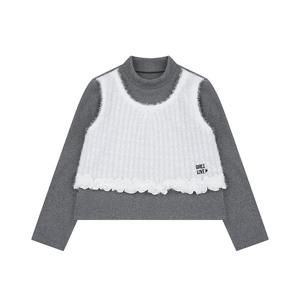 [티파니(정상)]레이어드 프릴 반넥티(T56KAT030)