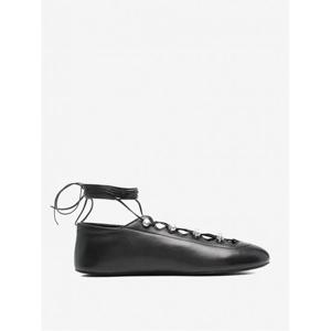 알렉산더 왕 바이올레트 레이스업 플랫 스니커즈 30225F004 001