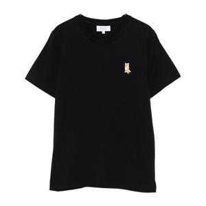 메종키츠네 폭스 로고 패치 크루넥 티셔츠 PW00122KJ7026 P199