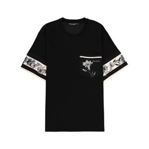돌체앤가바나 반팔 티셔츠 G8SB2T G7PZJN0000 BLACK