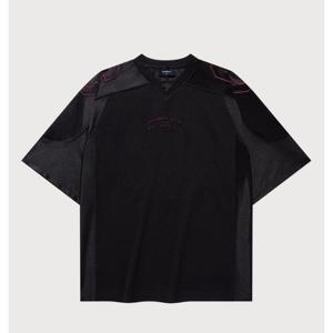 커버낫 공용 블록코어 져지 티셔츠 B1 CO2502ST62 BK