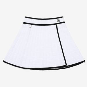 [휠라]휠라 테니스 니트 플리츠 스커트 FS2SKG2371F WHI 치마