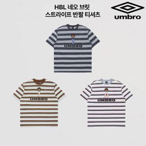 [엄브로]HBL 네오 브릿 스트라이프 반팔 티셔츠 UR121CRS22 3종
