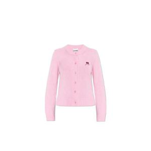 가니 로고 자수 크루넥 가디건 A107008410957 04T TP970361843