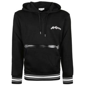 알렉산더 맥퀸 후드 티셔츠 595592Q0Z830901 BLACK
