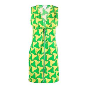 [BOTTEGA VENETA] 라프리마 여성 니 Length 원피스 691535V1N207072 그린 /8