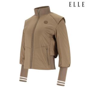 엘르골프 세이브존01 여성 소매 니트 포인트 패딩 점퍼 6K81351 200