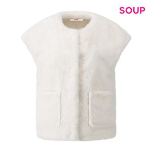 SOUP  소프트 퍼 포켓 베스트 (S5CVE04)