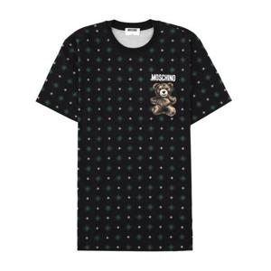 모스키노 반팔 티셔츠 07190241 2555 BLACK