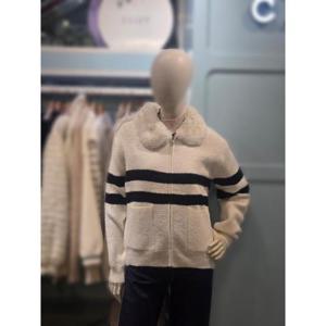 클리지 세이브존03 클리지 카라털출배색 가디건 AQCP9WKC05A