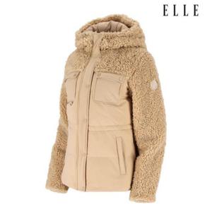 엘르골프 세이브존01 여성 플리스 믹스 리싸이클 패딩 점퍼 6J81302 200