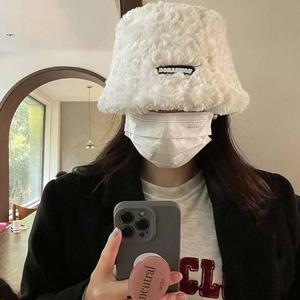 여성 방한모자 앙고라 버킷햇 사파리햇 양털벙거지