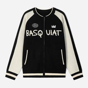 [클라이드]남성 레터링 집업 가디건 BPDSW486M