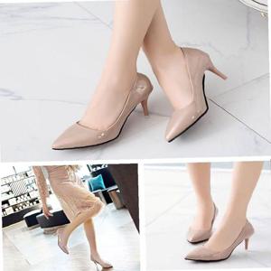 뾰족구두 에나멜힐 여자구두 여자 하이힐 굽7CM 5컬러