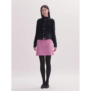 [빈폴레이디스][B. my] 트위드 미니 스커트 - 핑크 (BF4X27N11X)