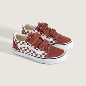 [반스] 키즈 올드스쿨 벨크로 컬러 띠어리 체커보드 VN000CYDRUS1