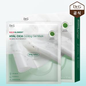 닥터지 레드 블레미쉬 히알 시카 쿨링 겔 마스크 10매
