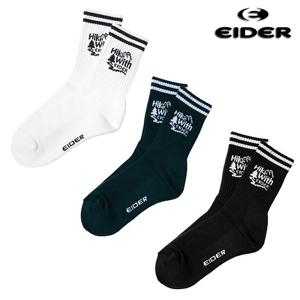 아이더 (DUA26S05) 남녀공용 흡습속건 우수한 코튼 캐주얼 크루삭스