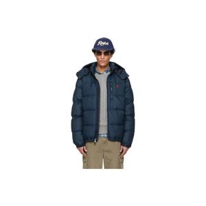 폴로 랄프로렌 패딩 네이비 더 고햄 다운 재킷 252213M178001