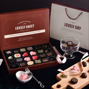 디유 발렌타인데이 수제 초콜릿 선물 세트_러블리데이 24구