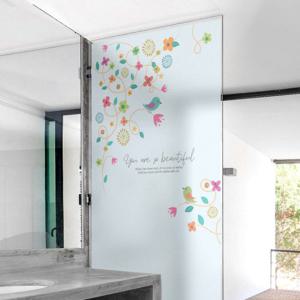 창문 시트지 칼라 안개시트지 페페플레어01 M-B