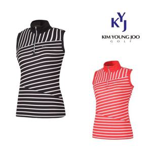 [김영주골프][김영주골프 KYJ골프] 여름 여성골프티셔츠 GHMLTS8