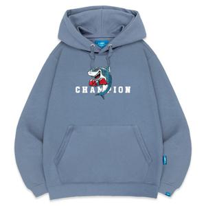 엘라모 기모H 복싱챔피언 후드티 남녀공용 M~4XL 빅사이즈