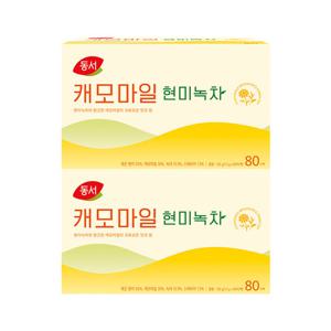 동서 캐모마일 현미녹차 80T 2개 (160T)