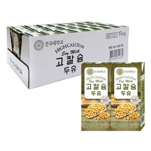 건국 고칼슘 두유 190ml 24개