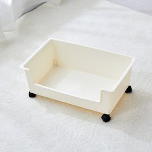 [모던하우스] ON 이동이 편한 롤링 보조수납함 47.2x29.5x15cm 크림