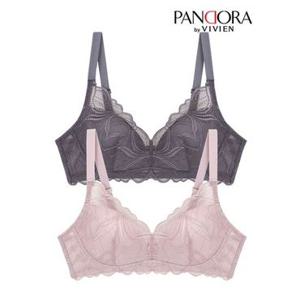 [비비안]A~C컵 풀레이스 노와이어 몰드브라1종(PBR7168)75A-90C