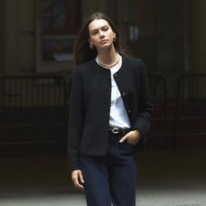 존스뉴욕 [TAG가179,800원] 트위드 라운드넥 자켓 (3컬러) WYJK6Y02