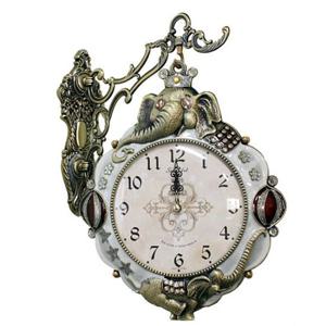 벌륜코끼리 골드 양면시계 0803004