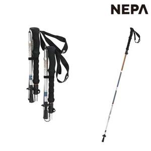 [네파]7KC9006 공용 등산 트레킹 여행 접이식 폴딩 쌍스틱 피크에이 듀랄루민 지팡이