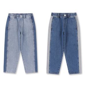 [탑텐키즈]남아) 테마 프레피 에코 벌룬 절개 데님팬츠 MKE1DP1212