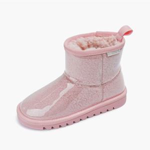[베어파우(슈즈)]JADE 아동 겨울 방한 양털부츠 핑크 K2917079QD-K 2.5CM
