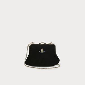 [공식]비비안웨스트우드 벨벳 그래니 프레임 펄스 크로스백 ( VOTCBA2005 99)