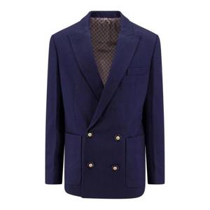 발망 수트 자켓 BH0SI625WB026UB Blue