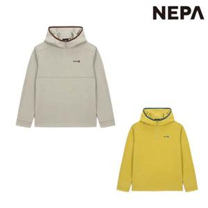 [네파]7KF6015 공용 겨울 등산 캠핑 스트라이프 플리스 후드 집업 긴팔 티셔츠