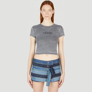 게스 로고 베이비 티셔츠 W2BP00KBAX0 JBLK