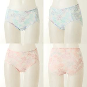 와코루 엘레강스한 번아웃 꽃프린트 여성팬티(WLGC520T)