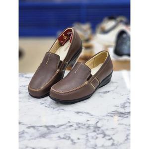 허시파피 세이브존05 여성 4Cm 웨지힐 로퍼 슬립온 단화 HGESFP472