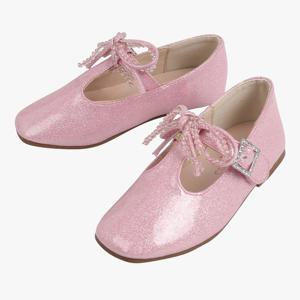 로엠걸즈리본 블링 플랫 구두신발RGWC25S2P